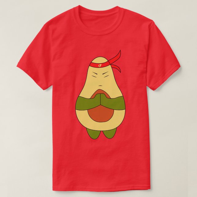 T-shirt Combat d'Avocado (Design devant)