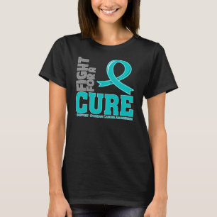 T-shirt Combat de Cancer ovarien pour un traitement