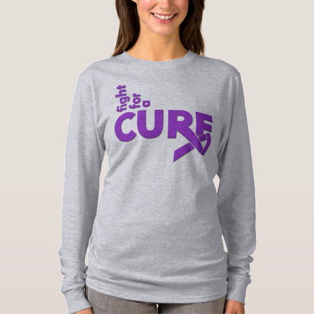 T-shirt Combat de colite ulcéreuse pour un traitement (Devant)