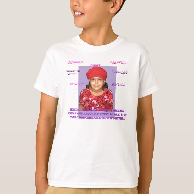 T-shirt combat de kyarra (Devant)