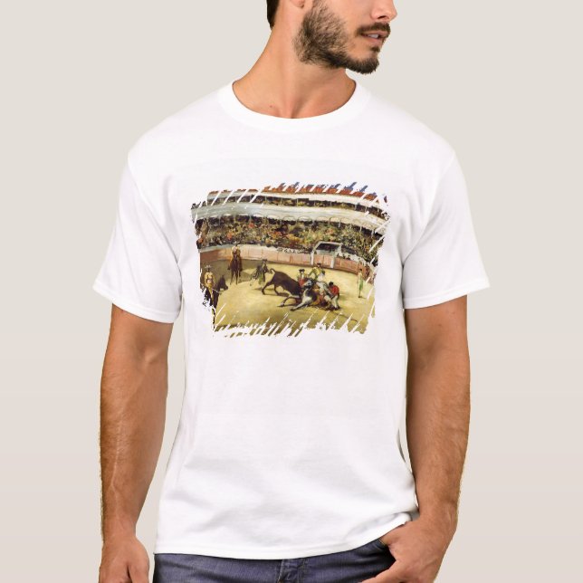 T-shirt Combat de Manet | Taureau, 1865 (Devant)