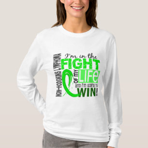 T-shirt Combat de mon lymphome non Hodgkinien de la vie