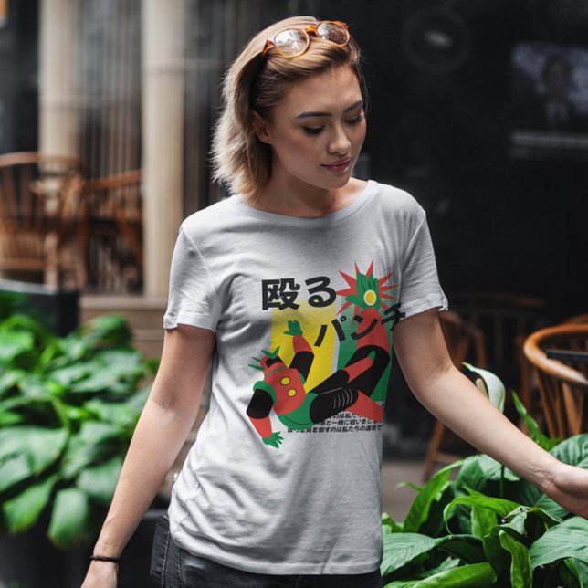 T-shirt Combat de robots japonais (Créateur téléchargé)