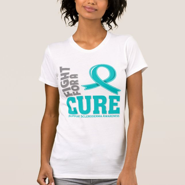 T-shirt Combat de sclérodermie pour un traitement (Devant)