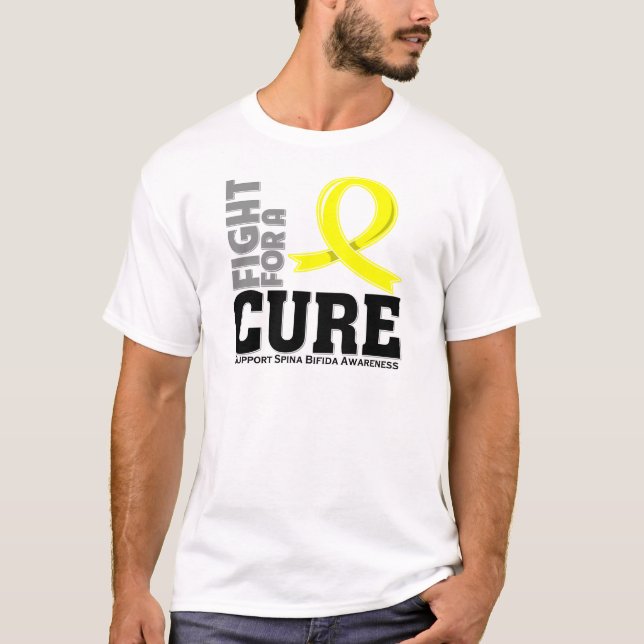 T-shirt Combat de spina bifida pour un traitement (Devant)