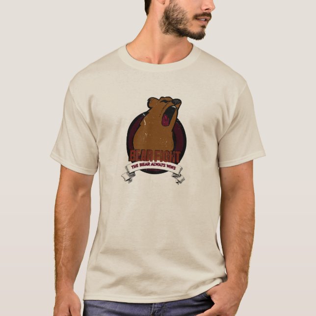 T-shirt Combat d'ours (Devant)