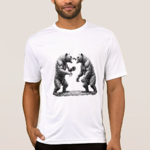 T-shirt combat d'ours
