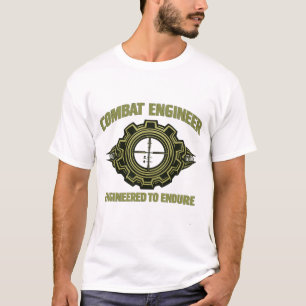T-shirt Combat Engineer Engineered to Endure