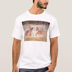 T-shirt Combat entre un roi d'Angevin et un Manfred