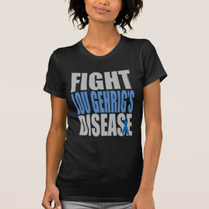 T-shirt Combat Lou Gehrig's Disease