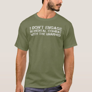 T-shirt Combat mental