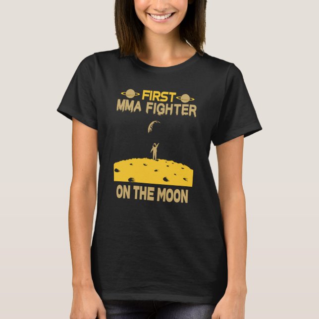 T-shirt Combat mixed martial art Sur La Lune (Devant)