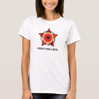 T-SHIRT COMBAT POUR L'AMOUR