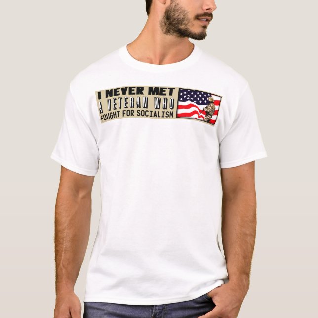 T-shirt Combat pour le socialisme ? (Devant)