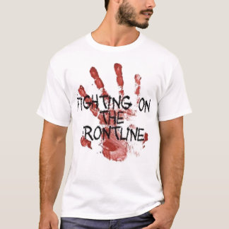 T-shirt Combat sur la ligne du front