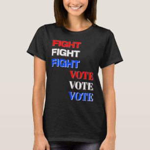 T-shirt Combat Vote Pour Élection Présidentielle Trump