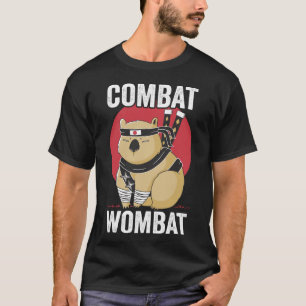 T-shirt Combat Wombat Funny