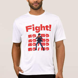 T-shirt Combattant avec style d'anime rétro des années 90