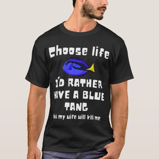 T-shirt Combattant bleu violet (Devant)