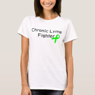 T-shirt Combattant chronique de Lyme