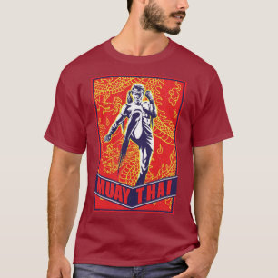 T-shirt Combattant d'arts martiaux de Muay Thai Sports