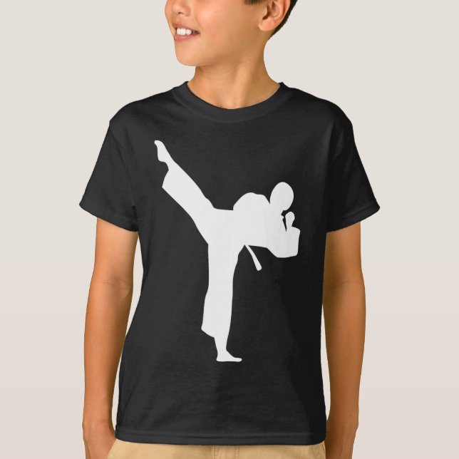 T-shirt Combattant de karaté  (Devant)