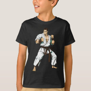 T-shirt Combattant de Karaté Kyokushin - Arts Martiaux Jap