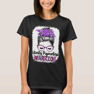 T-shirt Combattant de la rétinite pigmentaire au chignon d