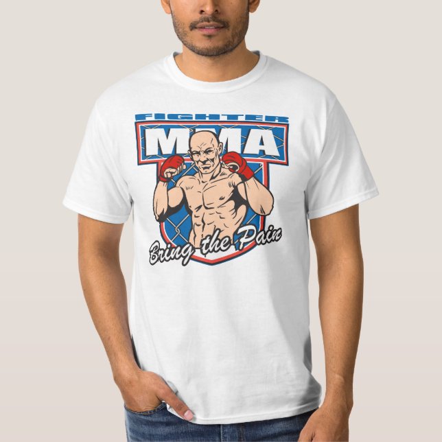 T-shirt Combattant de MIXED MARTIAL ART (Devant)