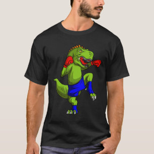 T-shirt Combattant de Muay Thai Mma T-rex Comt d'arts mart