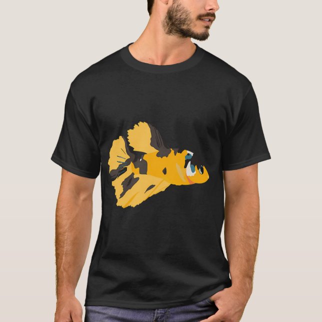 T-shirt Combattant jaune (Devant)