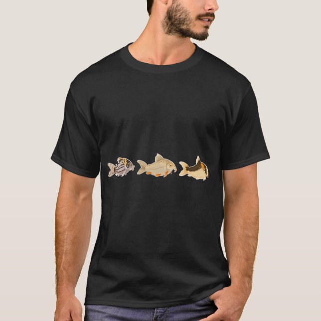 T-shirt Combattant orange et rose (Devant)