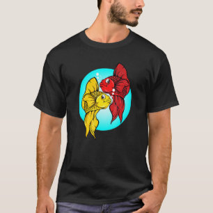 T-shirt Combattant Poisson Betta Aquariophile Réservoir