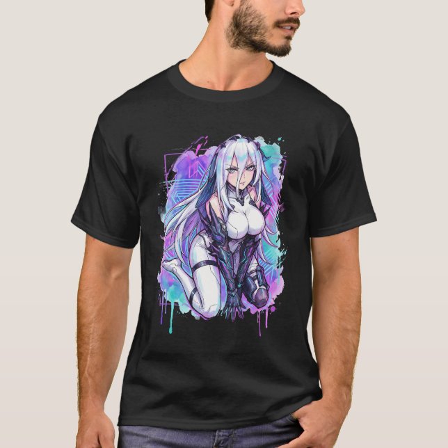 T-shirt Combattant polyvalent de la faction Narja Peltion (Devant)