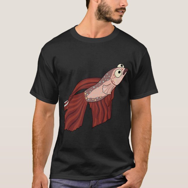 T-shirt Combattant rouge (Devant)