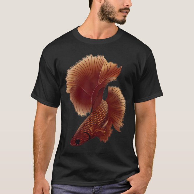 T-shirt Combattant rouge 1 (Devant)