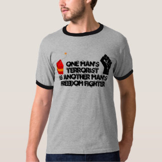 T-shirt Combattant/terroriste de liberté