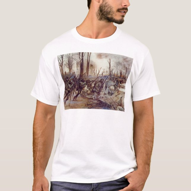 T-shirt Combattants d'enfer de Harlem par H. Charles (Devant)