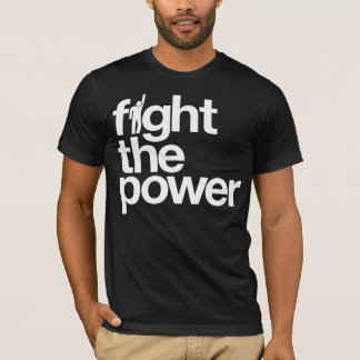 T-shirt Combattez la chemise de puissance