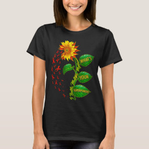 T-shirt Combattez le myélome multiple, quelle est la super