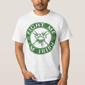 T-shirt combattez-moi, je suis irlandais
