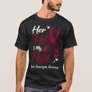 T-shirt Combattre est mon cerveau de combat Aneurysm Sensi