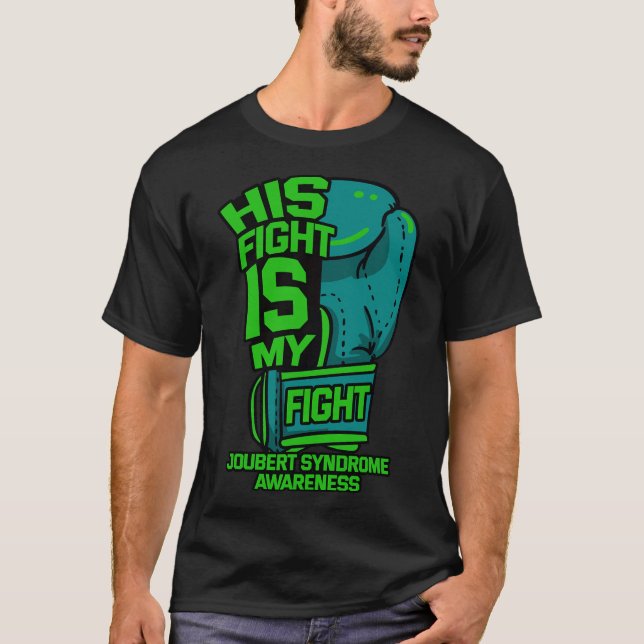 T-shirt Combattre est mon combat Joubert Syndrome Sensibil (Devant)