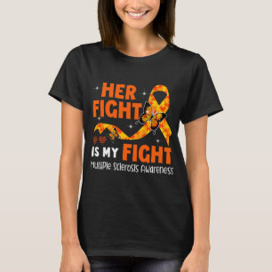 T-shirt Combattre est mon combat Ms Sclérose en plaques