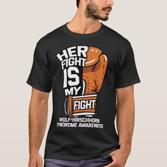 T-shirt Combattre Est Mon Combattre Wolf-hirschhorn Syndro (Devant)