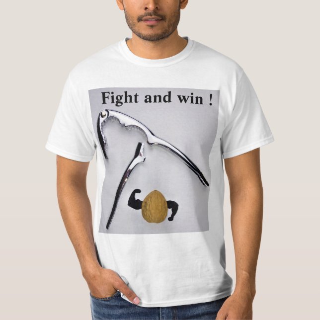 T-shirt Combattre et GAGNER ! (Devant)