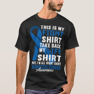 T-shirt Combattre I UC IBD IBS Crohns Colon Colorectal Can