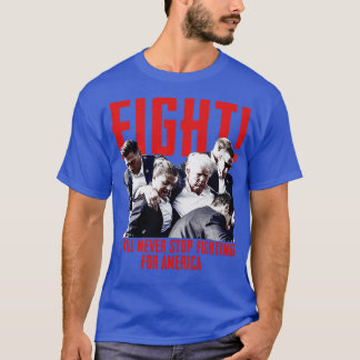 T-shirt COMBATTRE Je n'arrêterai jamais de me battre pour