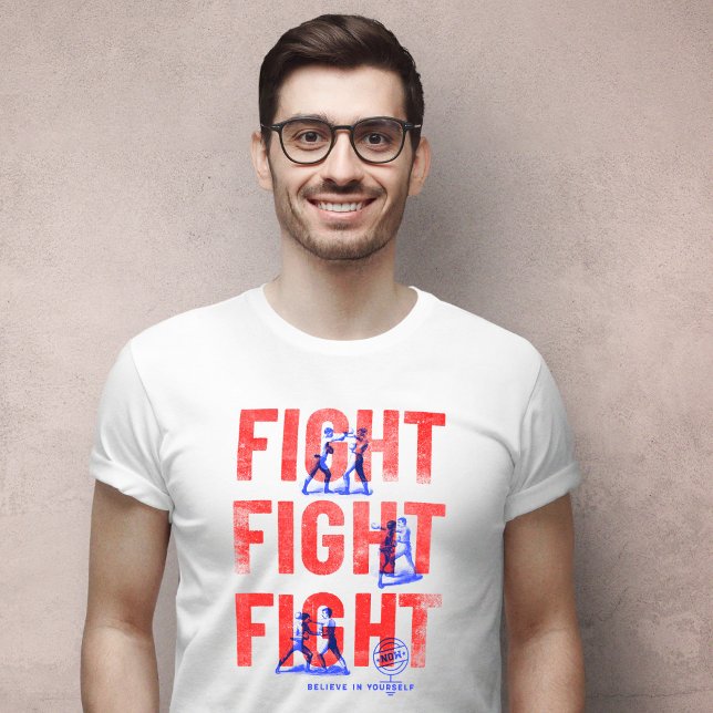 T-shirt Combattre la foi en vous-même (Créateur téléchargé)