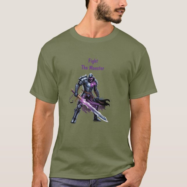 T-shirt Combattre le monstre  (Devant)
